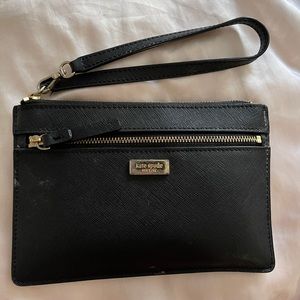 Black Kate Spade Wristlet